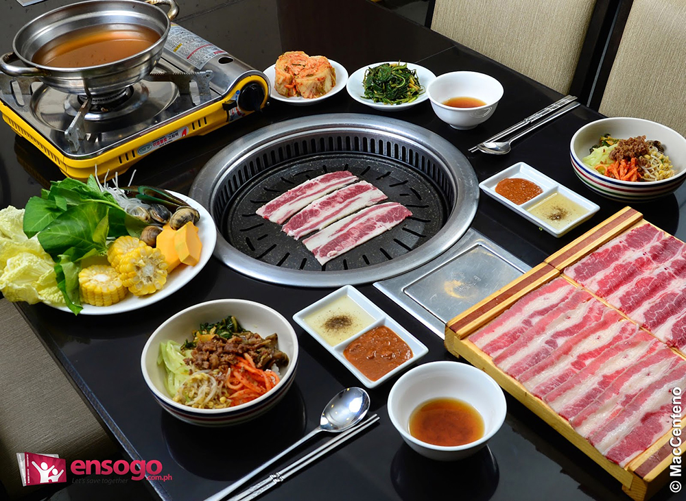 Korean food near the strip