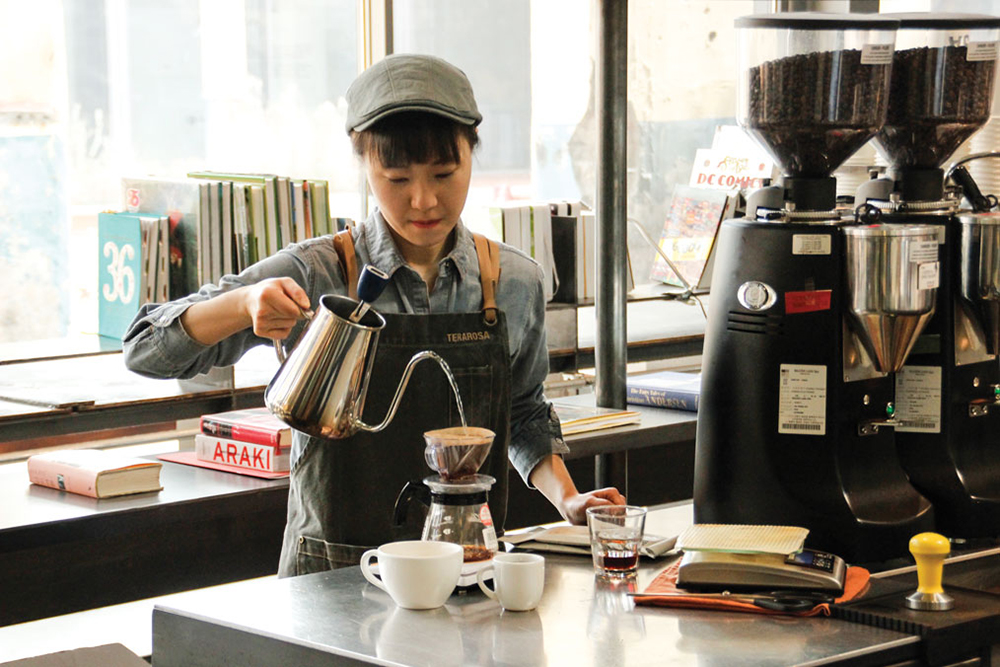 barista korean coffee